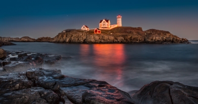 Nubble Light at the Holidays