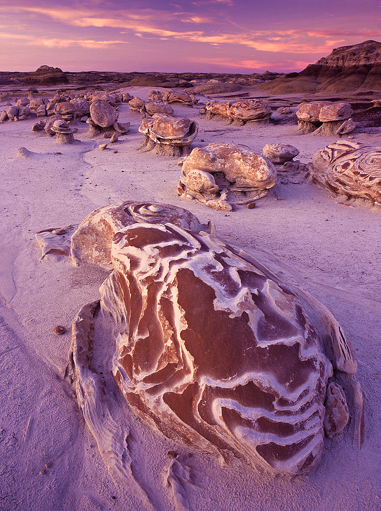 The "Cracked Eggs" Rock Formation