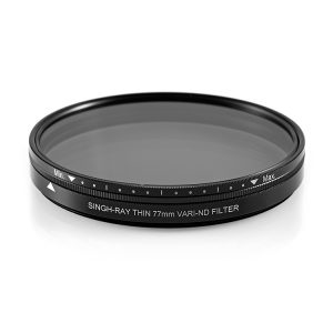 An image of a circular filter on a white background.