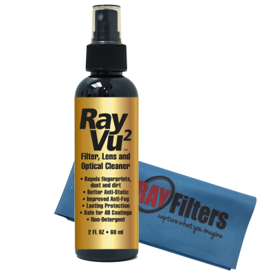 RayVu™ Optical Cleaner with Microfiber Cloth