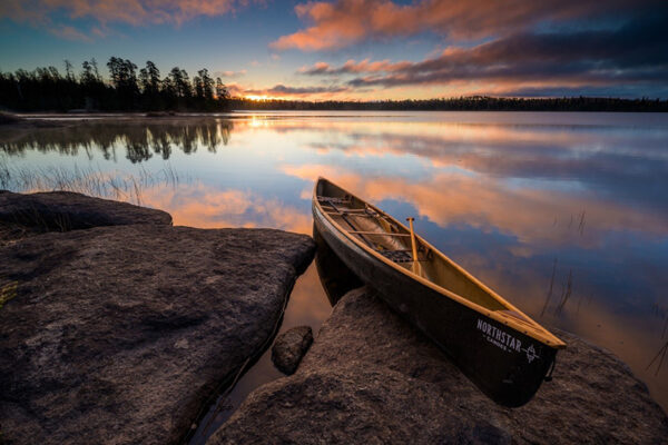 A Boundary Waters Sunset with the All-in-One Filter